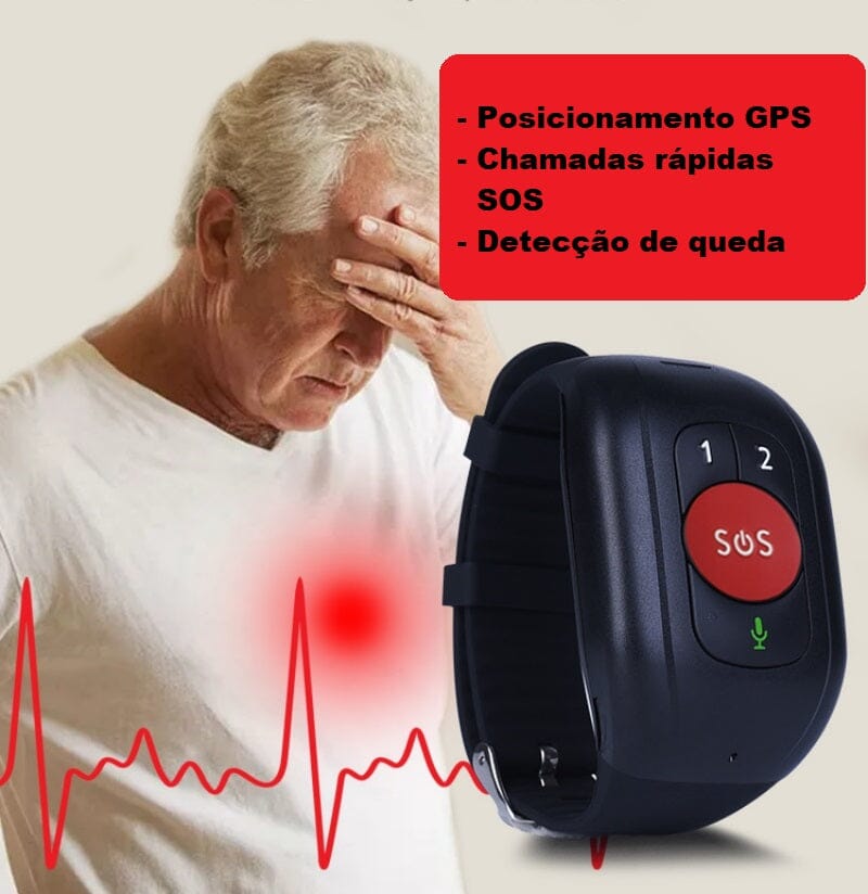 Pulseira Inteligente para Idosos - Help Life